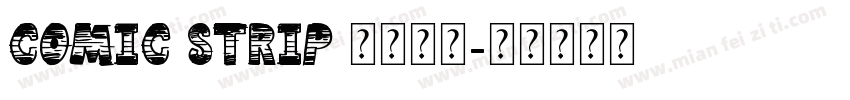 Comic Strip 语言英文字体转换